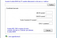 Calcolo IBAN